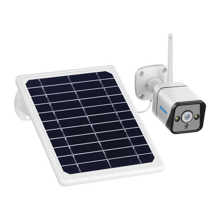 ESCAM QF320 HD 1080P 4G Solar Panel IP Camera, Support Night Vision & TF Card & PIR Motion Detect...