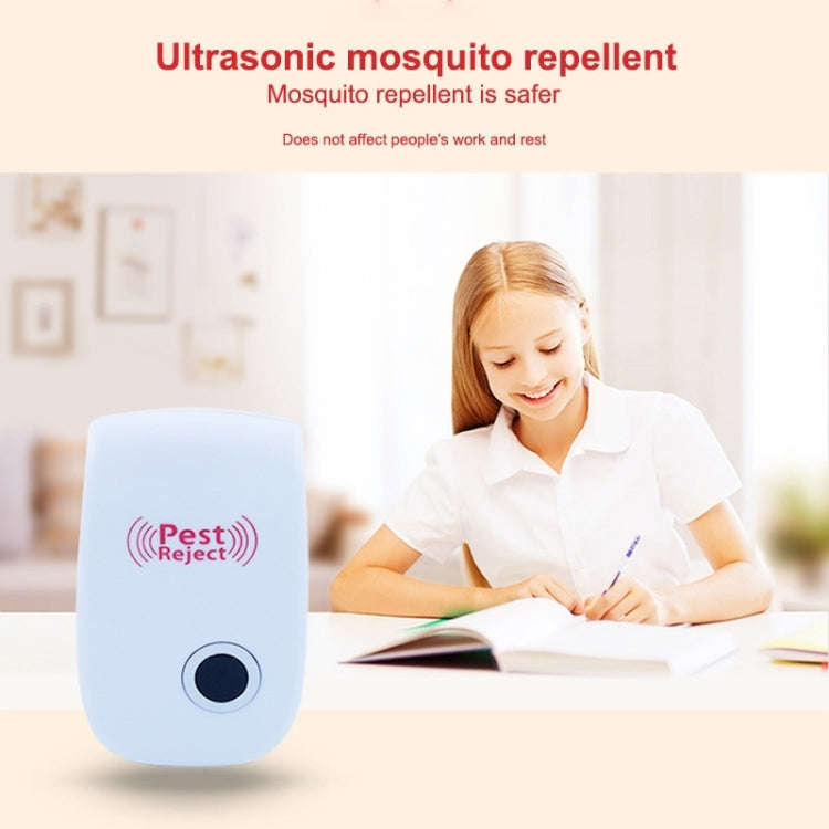 6pcs/Pack Ultrasonic Electronic Cockroach Mosquito Pest Reject Repeller, US Plug