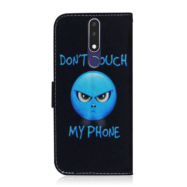 Anger Pattern Coloured Drawing Horizontal Flip Leather Case for Nokia 3.1 Plus, with Holder & Car...