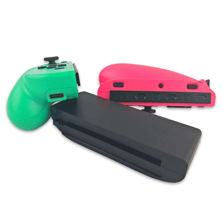 Left and Right Wireless Bluetooth Game Controller Gamepad for Switch Joy-Con(Green+Red)