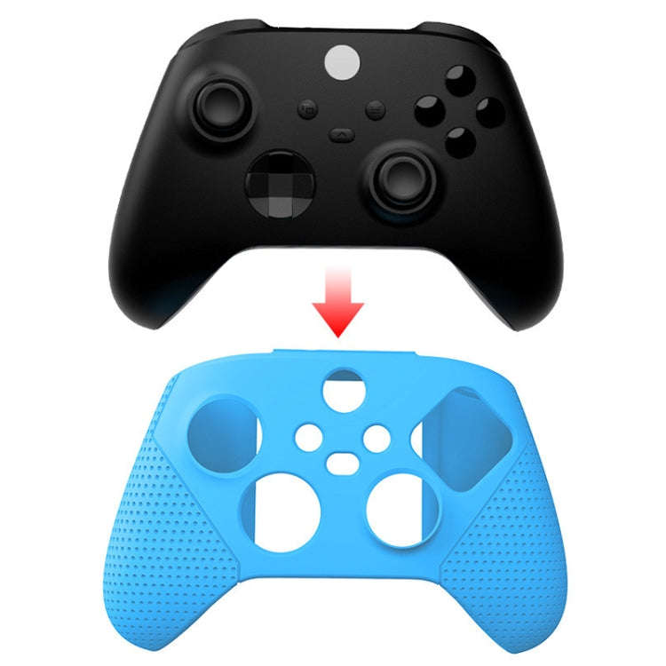 DOBE TYX-0626 Anti-slip Silicone Handle Protective Cover For XBOX Series X(Blue)