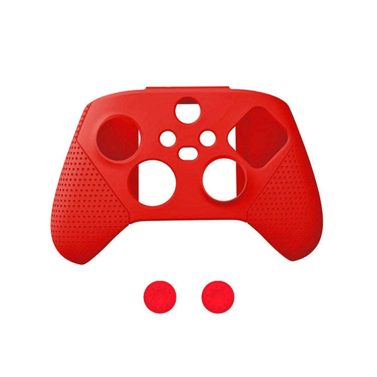 DOBE TYX-0626 Anti-slip Silicone Handle Protective Cover For XBOX Series X(Red)