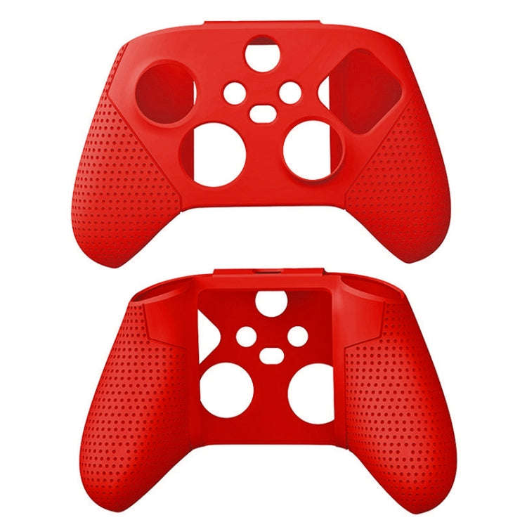 DOBE TYX-0626 Anti-slip Silicone Handle Protective Cover For XBOX Series X(Red)