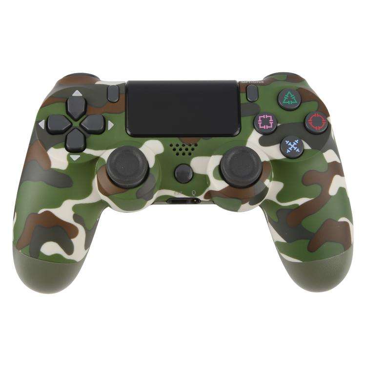 Wireless Bluetooth Snowflake Button Game Controller for Sony PS4 (Camouflage)
