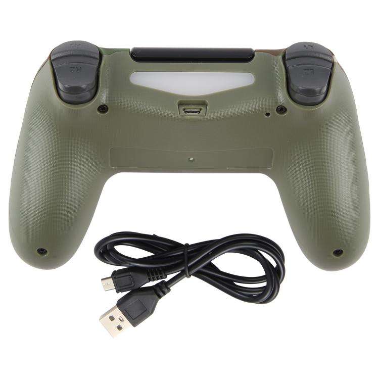 Wireless Bluetooth Snowflake Button Game Controller for Sony PS4 (Camouflage)