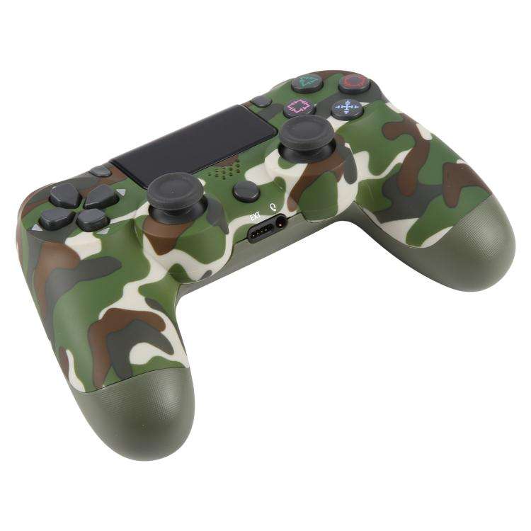Wireless Bluetooth Snowflake Button Game Controller for Sony PS4 (Camouflage)