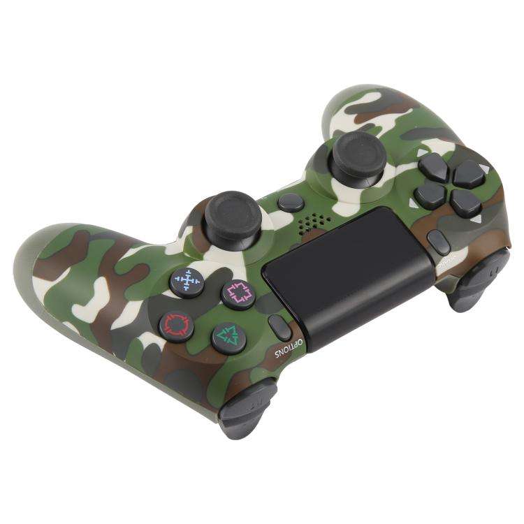 Wireless Bluetooth Snowflake Button Game Controller for Sony PS4 (Camouflage)