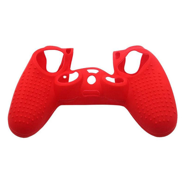 Non-slip Silicone Protective Case for Sony PS4(Red)