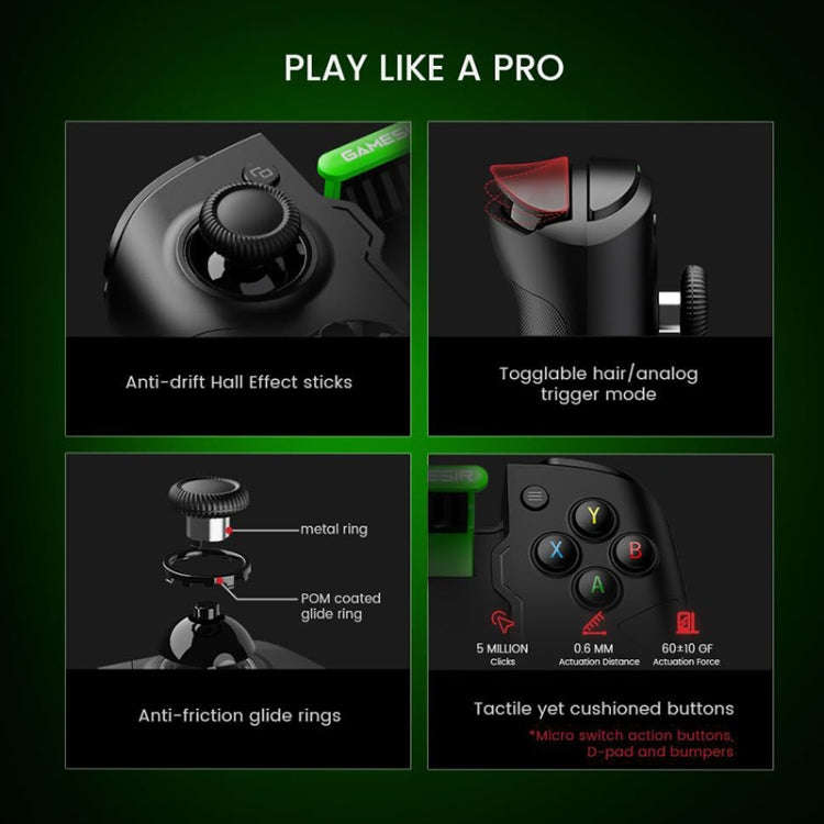 GameSir X4 Aileron Bluetooth Wireless Gamepad Game Controller for Cloud Gaming Xbox