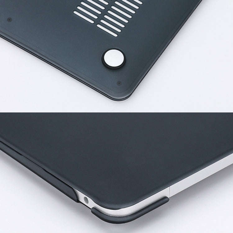 For Huawei MateBook X Pro Shockproof Frosted Laptop Protective Case(Black)