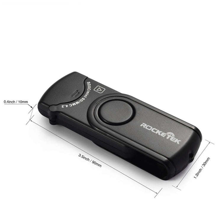 Rocketek CR3 USB3.0 2 in 1 SD / TF Card Reader