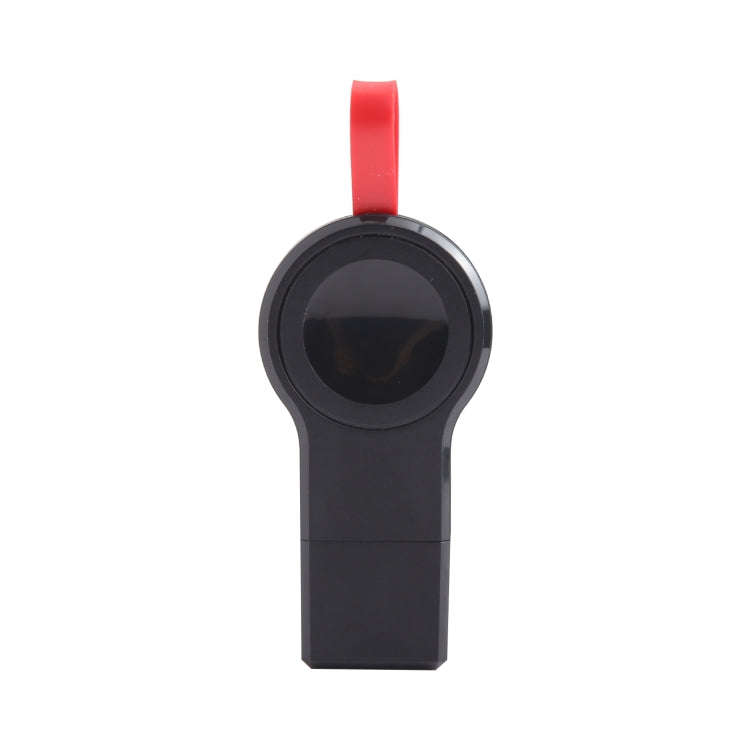 For Apple Watch Series 2W USB Port Portable Magnetic Charger (Black)
