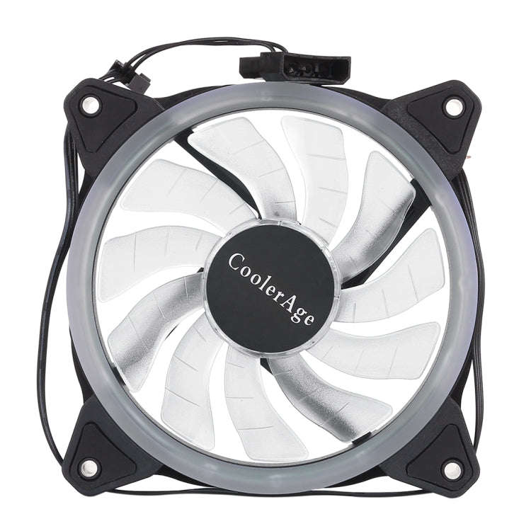 Color LED 12cm 3pin Computer Components Chassis Fan Computer Host Cooling Fan Silent Fan Cooling,...