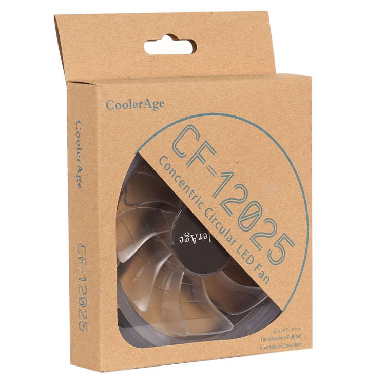 Color LED 12cm 3pin Computer Components Chassis Fan Computer Host Cooling Fan Silent Fan Cooling,...