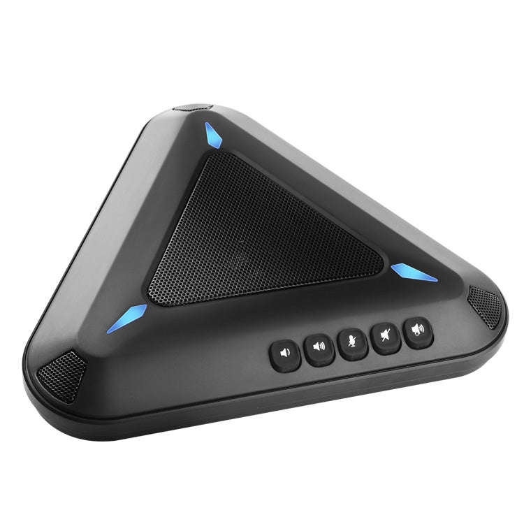 YANS YS-M11 USB Mini Port Video Conference Omnidirectional Microphone(Black)