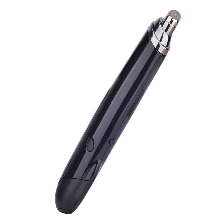 PR-08 6-keys Smart Wireless Optical Mouse with Stylus Pen & Laser Function (Black)
