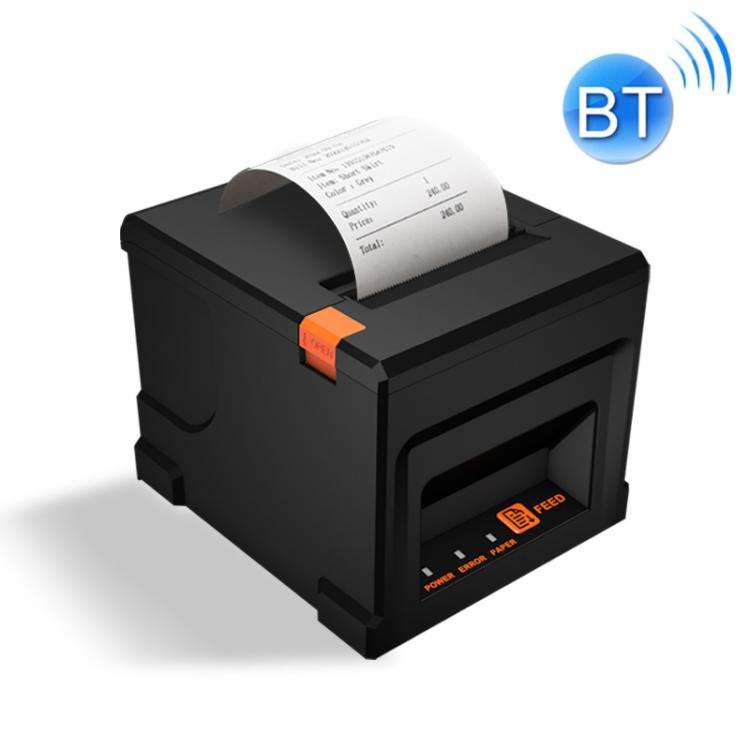 ZJ-8360-L USB Bluetooth Wireless Auto-cutter 80mm Thermal Receipt Printer(US Plug)