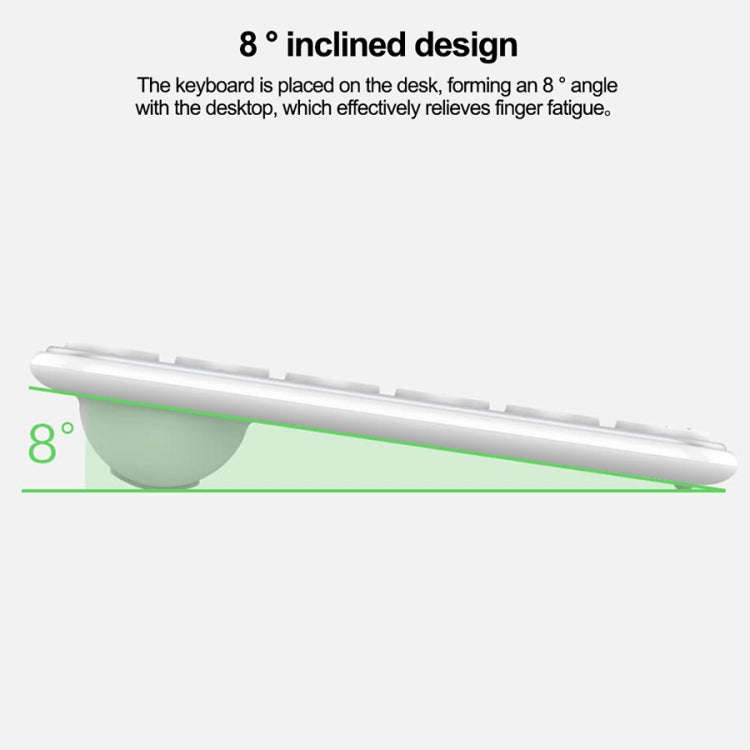 Original Xiaomi Youpin MIIIW 85 Keys 2.4GHz Mini Bluetooth Dual-Mode Wireless Keyboard(White)