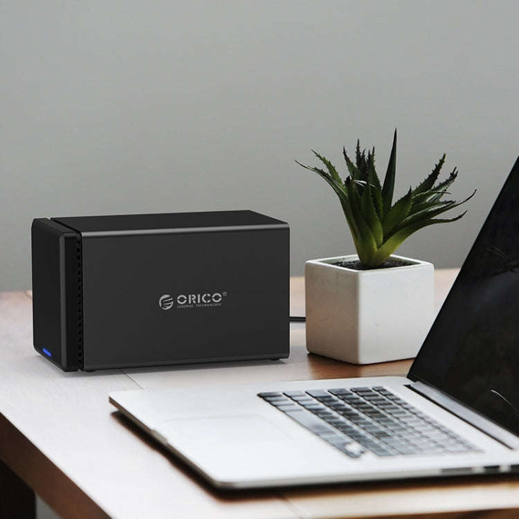 ORICO NS400-C3 4-bay USB-C / Type-C 3.1 to SATA External Hard Disk Box Storage Case Hard Drive Do...