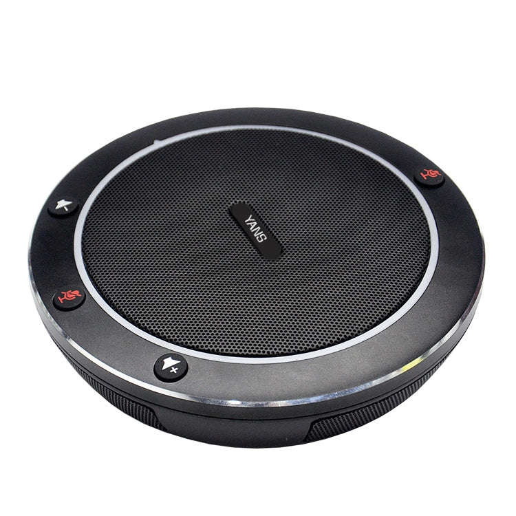 YANS YS-M61 USB Mini Port Video Conference Omnidirectional Microphone (Black)