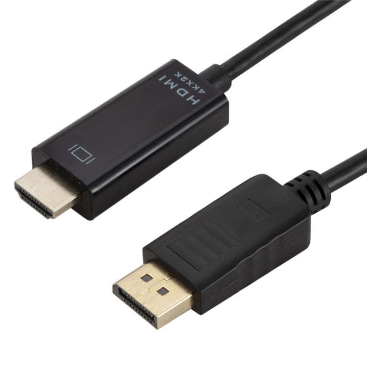 4K x 2K DP to HDMI Converter Cable, Cable Length: 1.8m(Black)