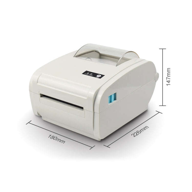 POS-9210 110mm USB POS Receipt Thermal Printer Express Delivery Barcode Label Printer, AU Plug(Wh...