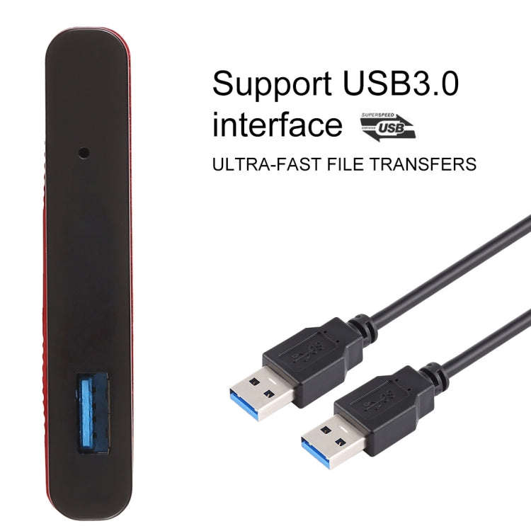 Richwell SATA R2-SATA-160GB 160GB 2.5 inch USB3.0 Super Speed Interface Mobile Hard Disk Drive(Red)