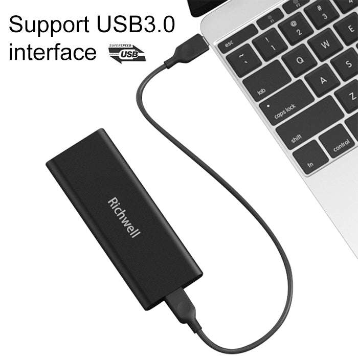 Richwell SSD R280-SSD-240GB 240GB Mobile Hard Disk Drive for Desktop PC(Black)