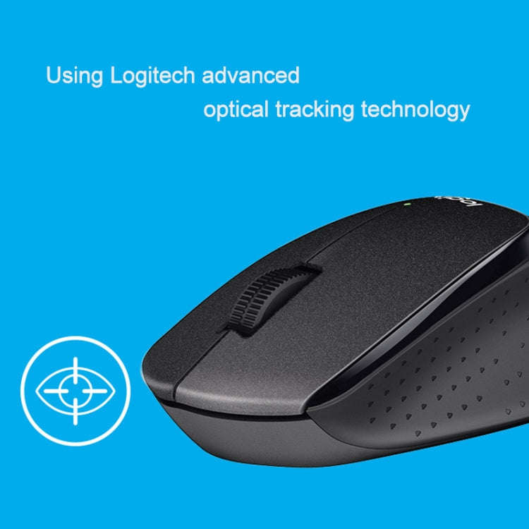Logitech M330 Wireless Optical Mute Mouse with Micro USB Receiver (Grey)
