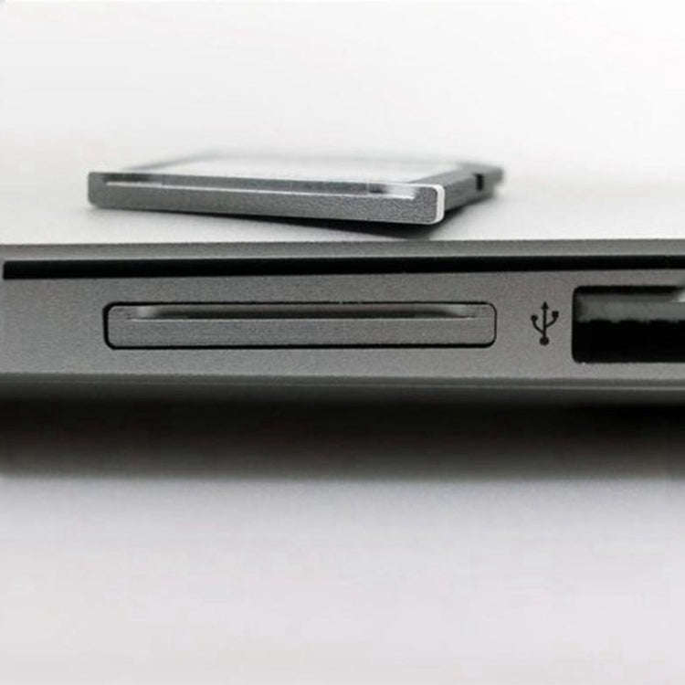BASEQI Hidden Aluminum Alloy SD Card Case for Lenovo IdeaPad 710S Plus Laptop