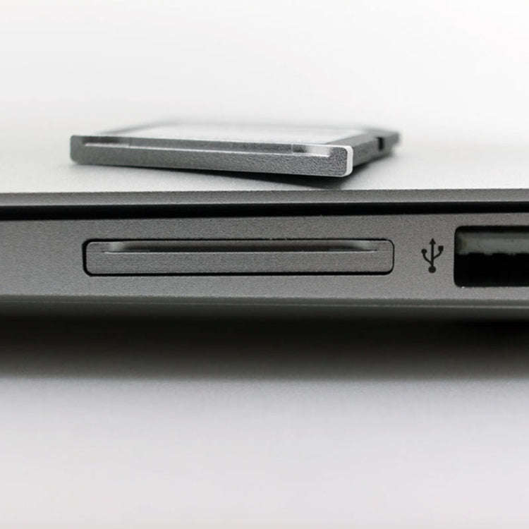 BASEQI Hidden Aluminum Alloy SD Card Case for Macbook Pro (Mid-2012) (not Retina) Laptops
