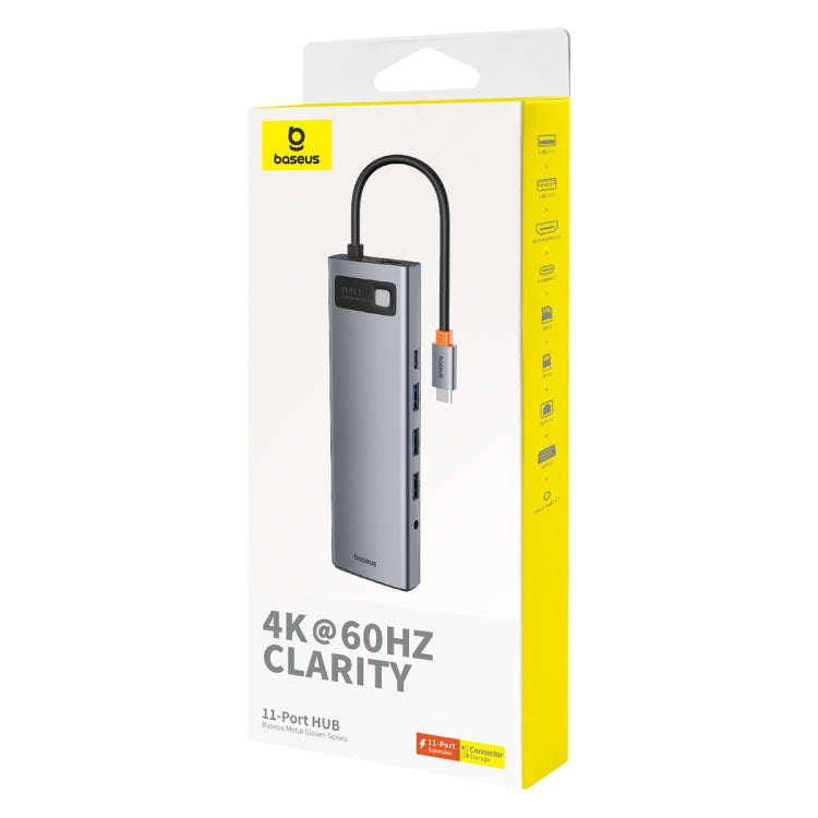 Baseus StarJoy Multifunctional 10-Port USB-C / Type-C HUB Adapter (Grey)