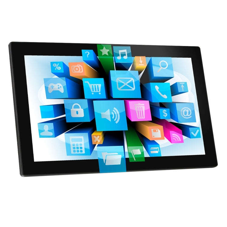 21.5 inch LCD Display Digital Photo Frame, 4GB+32GB, RK3399 up to 2.0GHz, Android 10, Support WiF...
