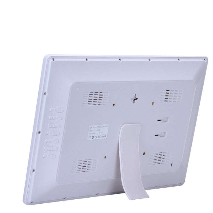 17 inch Display Rack Container Advertising Machine Digital Photo Frame Support Water Subtitles(Wh...