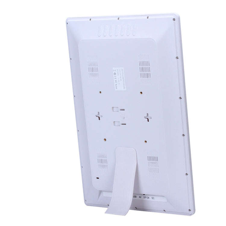 17 inch Display Rack Container Advertising Machine Digital Photo Frame Support Water Subtitles(Wh...