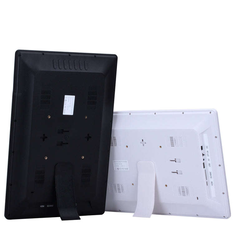 17 inch Display Rack Container Advertising Machine Digital Photo Frame Support Water Subtitles(Wh...