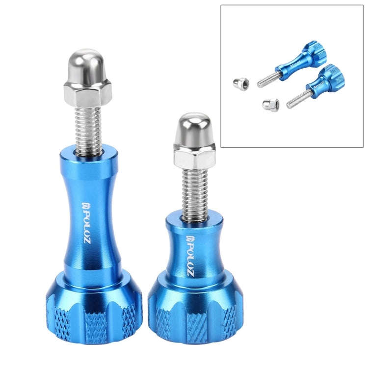 PULUZ 16 in 1 CNC Metal Accessories Combo Kits (Screws + Surface Mounts + Tripod Adapter + Extend...