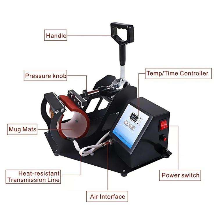 Mug DIY Pattern Printing Cup Heat Transfer Machine, AU Plug