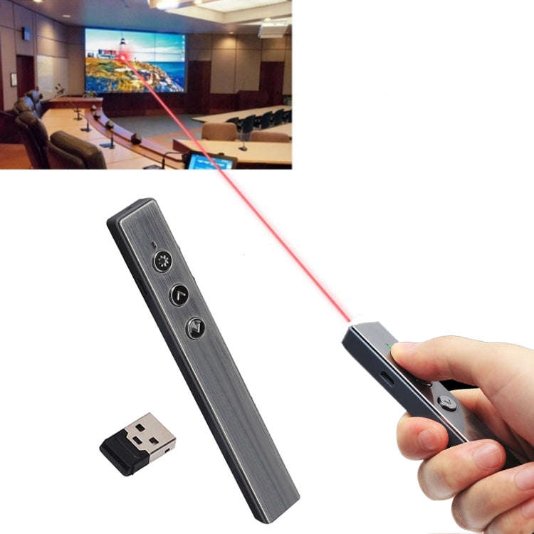 PR-20 Wireless Presenter PowerPoint PPT Clicker Presentation Remote Control Pen Laser Pointer Fli...
