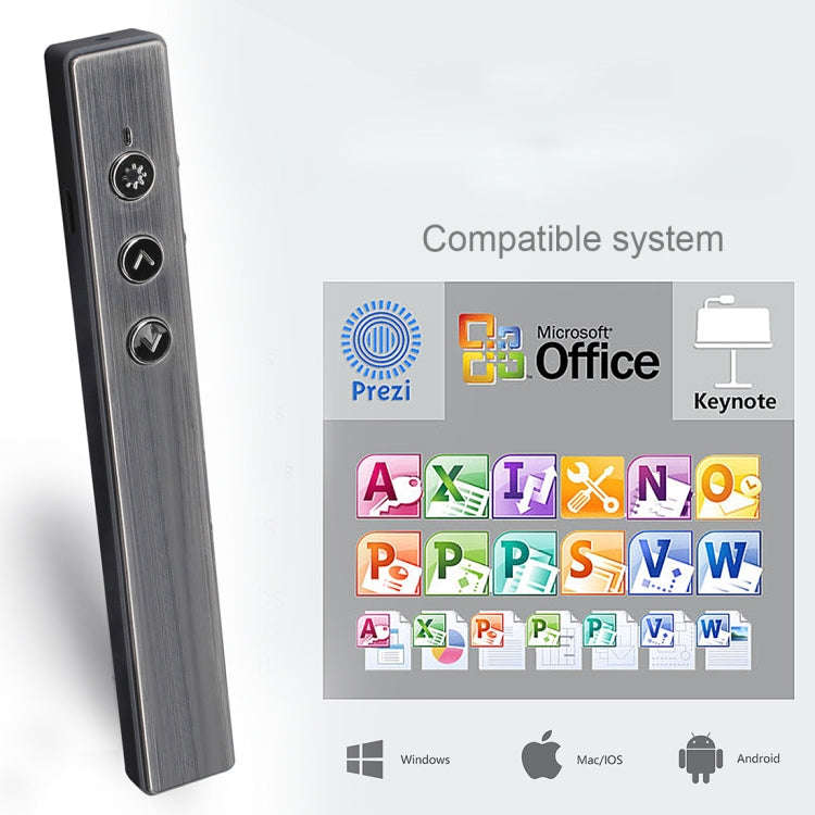 PR-20 Wireless Presenter PowerPoint PPT Clicker Presentation Remote Control Pen Laser Pointer Fli...