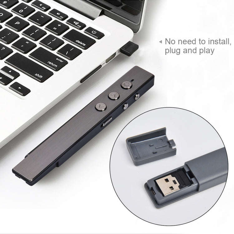 PR-20 Wireless Presenter PowerPoint PPT Clicker Presentation Remote Control Pen Laser Pointer Fli...