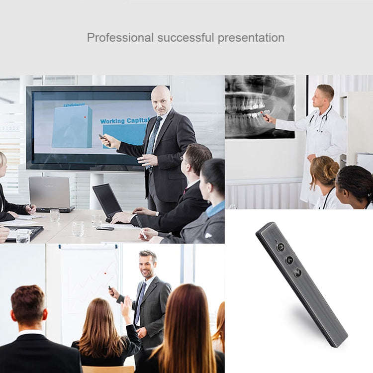 PR-20 Wireless Presenter PowerPoint PPT Clicker Presentation Remote Control Pen Laser Pointer Fli...