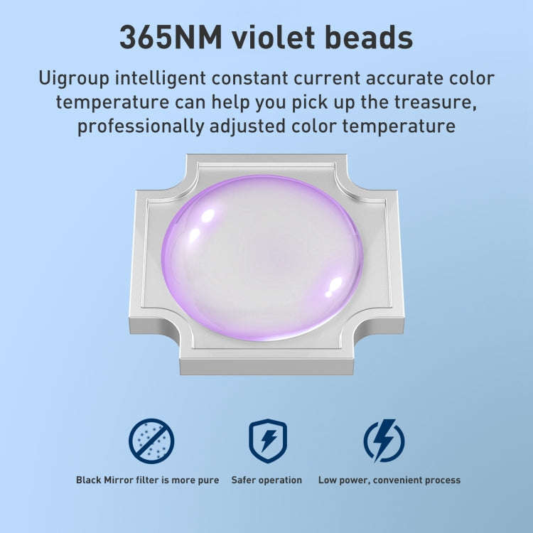 N11 Ultrasonic Dog Repeller with UV Flashlight (Orange)