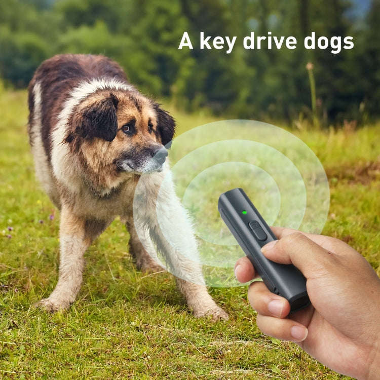 N11 Ultrasonic Dog Repeller with UV Flashlight (Orange)