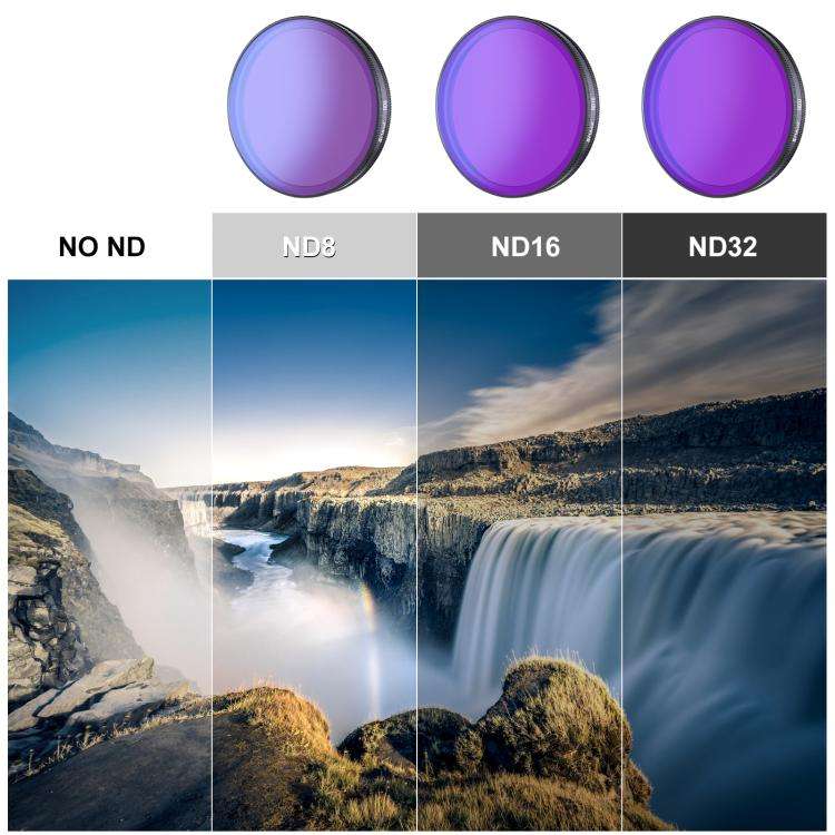 For DJI Osmo Action 6 PULUZ Action Camera ND32 Lens Filter