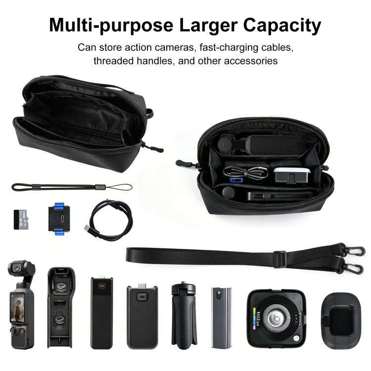 PULUZ Multifunctional Carrying Storage Handbag Data Camera Digital Bag with Shoulder Strap For DJ...