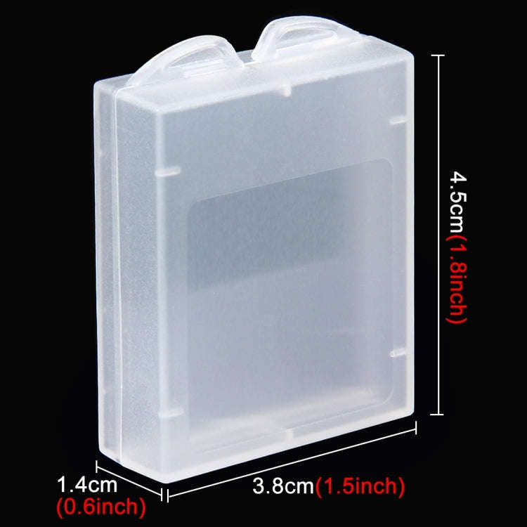 PULUZ Hard Plastic Transparent Battery Storage Box (for GoPro HERO4 Battery)