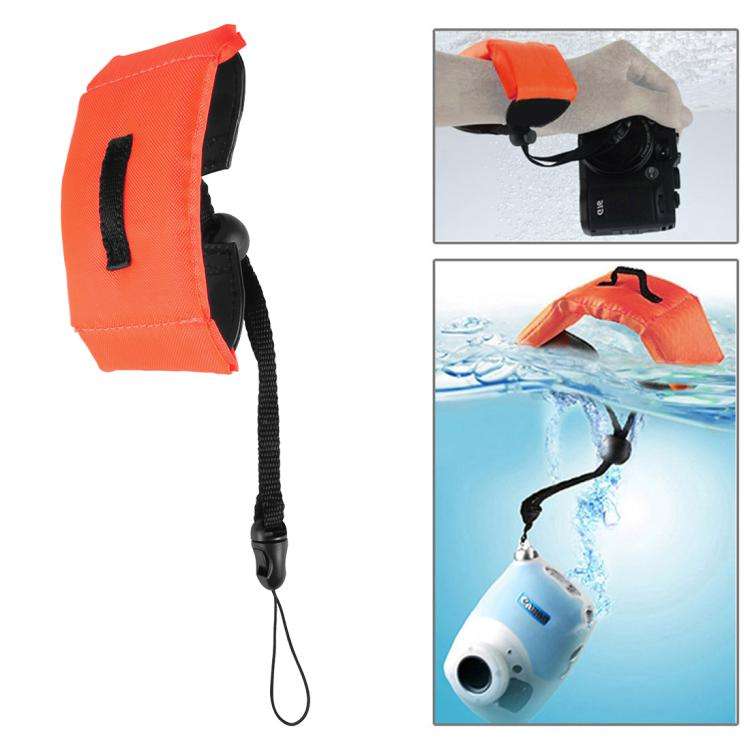 PULUZ Underwater Photography Floating Bobber Wrist Strap for GoPro, Insta360, DJI and Other Actio...