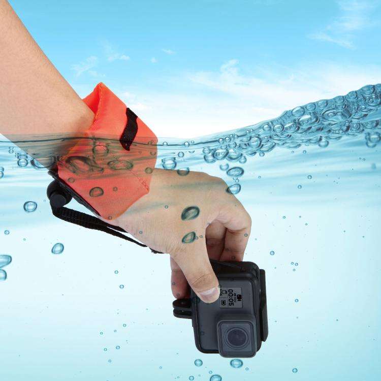 PULUZ Underwater Photography Floating Bobber Wrist Strap for GoPro, Insta360, DJI and Other Actio...