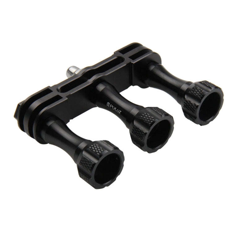 PULUZ CNC Aluminum Multi-functional Connection Mount with 3 Long Screws & Wrench for GoPro, Insta...